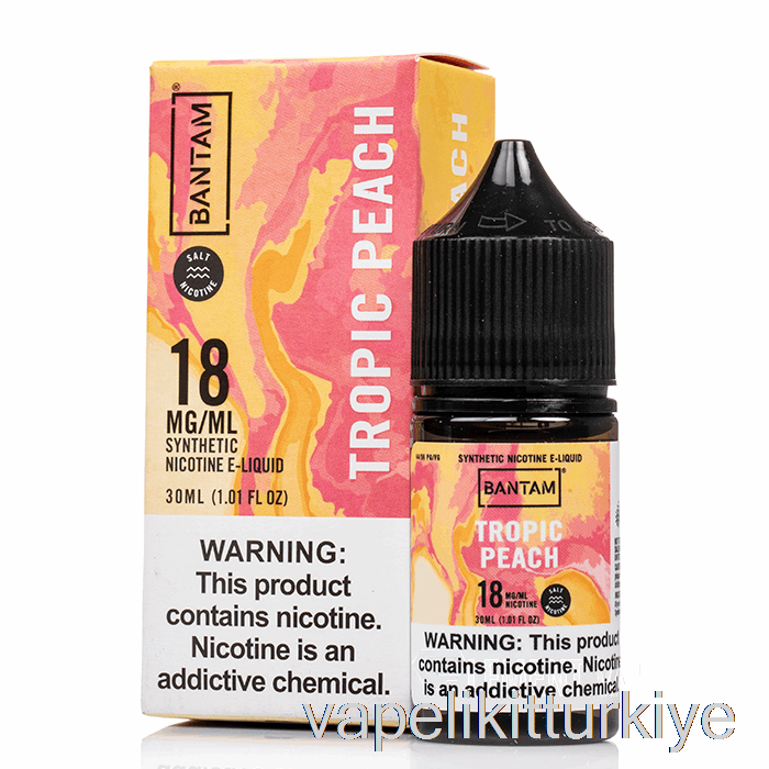 Vape Pen Vape Mate Tropik şeftali - Ufak Tefek Tuzlar - 30ml 48mg